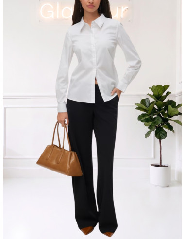 Camicia sfiancata BIANCO 10342710