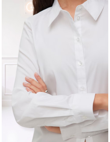 Camicia sfiancata BIANCO 10342710