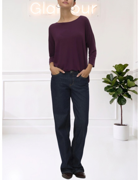 T-shirt tencel 3/4 WINETESTING 10334576