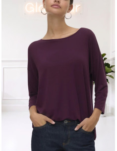 T-shirt tencel 3/4 WINETESTING 10334576