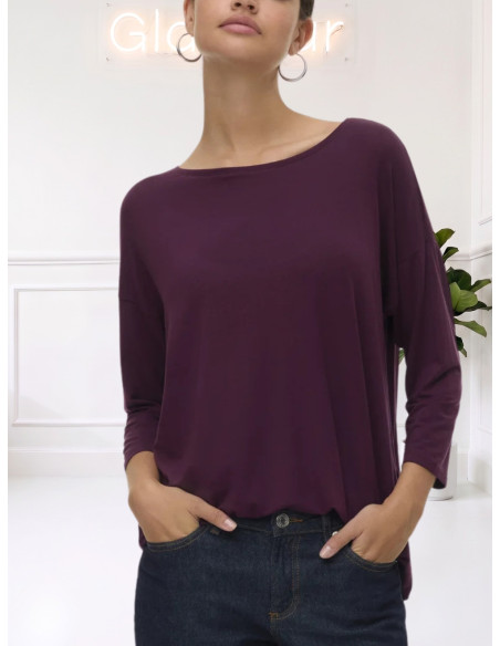 T-shirt tencel 3/4 WINETESTING 10334576