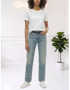 T SHIRT BIANCA PERLE 10349393