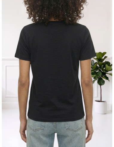 T SHIRT NERO PERLE 10349393