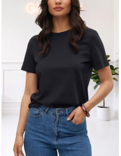 T-shirt in cotone NERO 10316991