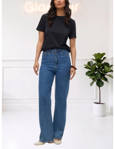 T-Shirt Donna Nera in Cotone | Vero Moda