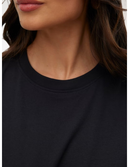 T-shirt in cotone NERO 10316991