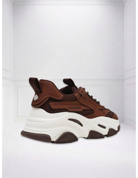 Sneakers Chunky Donna Possession Coffee | Steve Madden