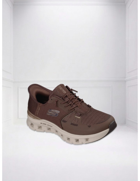 Sneakers Glide-Step Pro Radiant Stride Cioccolato Skechers | Glamour Shop