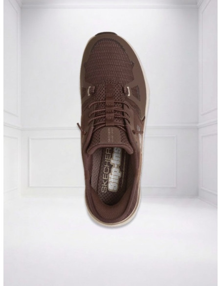 Sneakers Glide-Step Pro Radiant Stride Cioccolato Skechers | Glamour Shop