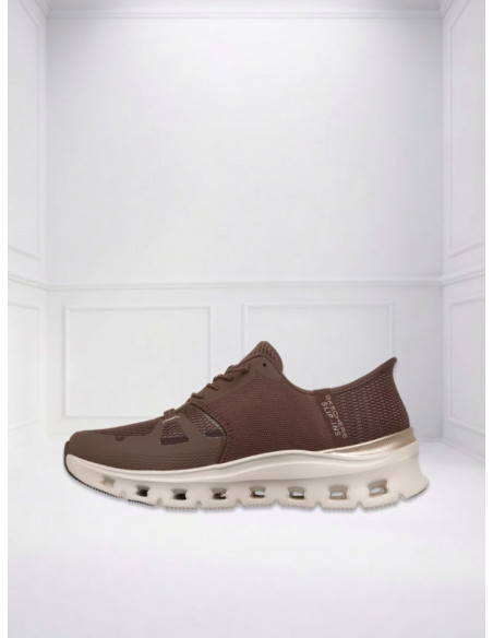 Sneakers Glide-Step Pro Radiant Stride Cioccolato Skechers | Glamour Shop