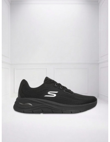 Sneakers Arch Fit 3.0 Easy Flow Nero Skechers | Glamour Shop