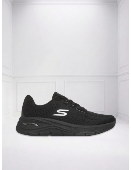 Sneakers Arch Fit 3.0 Easy Flow Nero Skechers | Glamour Shop