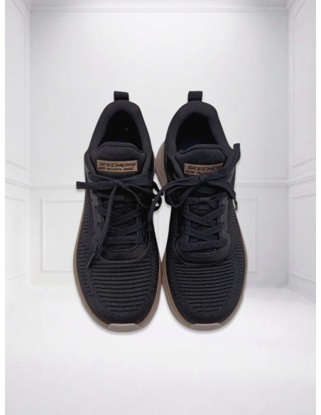 Sneakers BOBS B Flex Hi Flying Hi Nero Oro Skechers | Glamour Shop