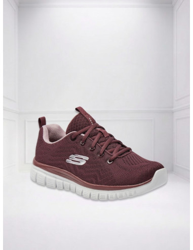 Sneakers Graceful Get Connected Vino Skechers | Glamour Shop