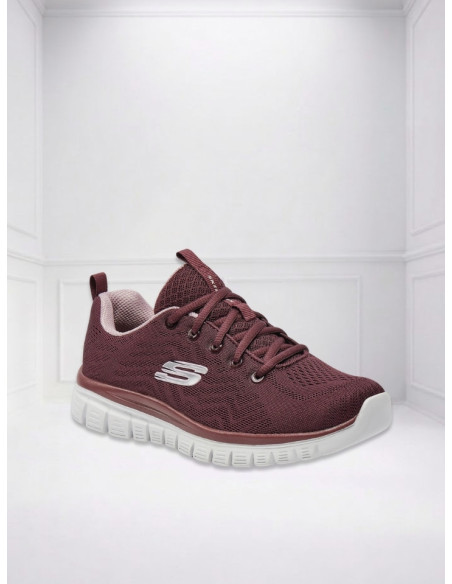 Sneakers Graceful Get Connected Vino Skechers | Glamour Shop