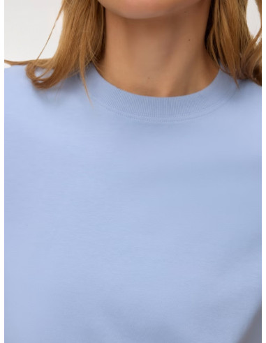 T-shirt Donna cieloin felpa di cotone Vero Moda