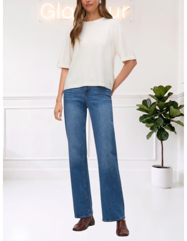 Pullover Oversize Donna Avorio VERO MODA | Glamour Shop