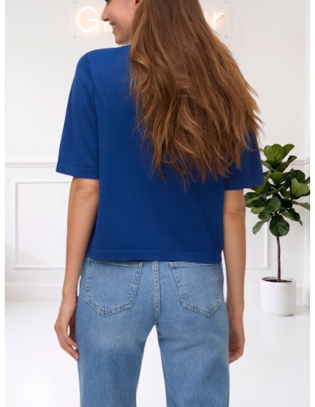 Pullover Donna Blu Navy Peony VERO MODA | Glamour Shop