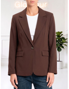 Giacca Tensione In Punto Milano Testa di Moro | Blazer Donna