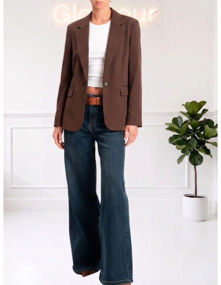 Giacca Tensione In Punto Milano Testa di Moro | Blazer Donna