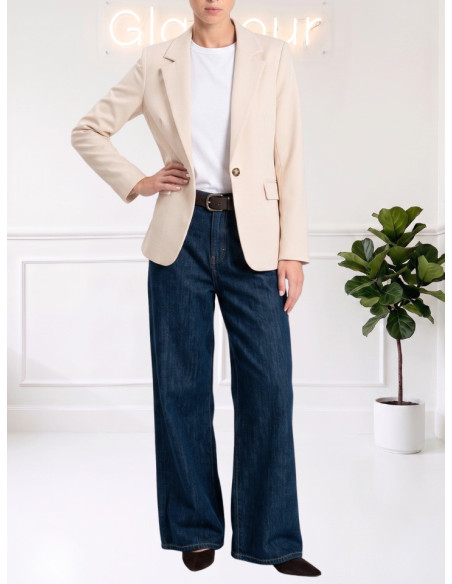 Tensione In Giacca Blazer Donna Punto Milano Burro