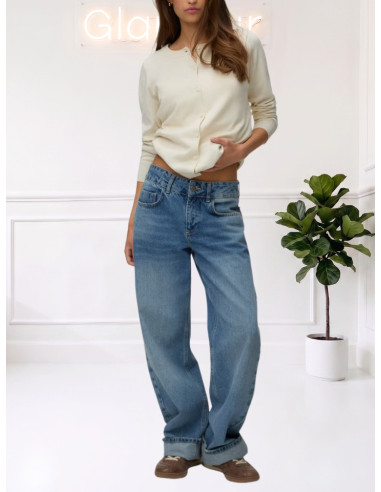 Cardigan Donna Avorio con Bottoni VERO MODA | AI 26/27