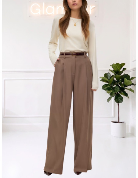 Maglioncino Avorio Donna VERO MODA Girocollo | AI 26/27