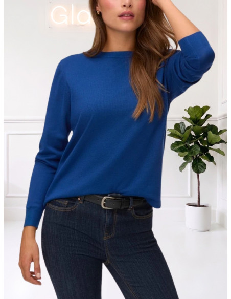 Maglioncino Donna Bluette VERO MODA Navy Peony | AI 26/27