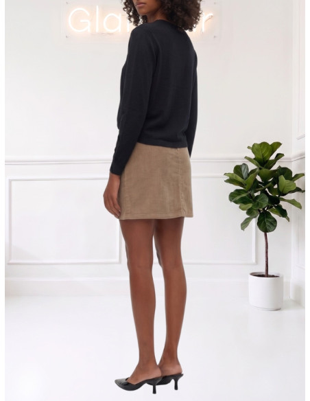 Maglioncino Nero Donna VERO MODA Girocollo | AI 26/27