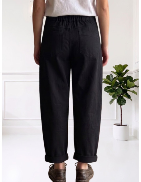 Pantalone baloon fustagno NERO 535310613