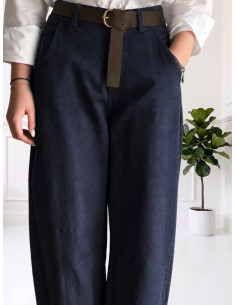 Pantalone baloon fustagno BLU 535310613