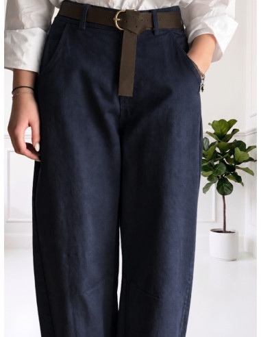 Pantalone baloon fustagno BLU 535310613