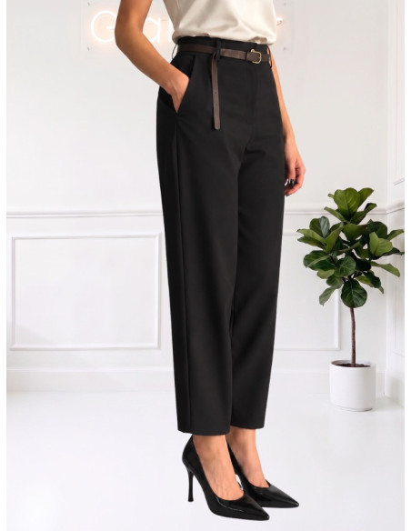 Pantalone sigaretta NERO 535310788