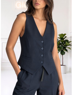 Gilet Sartoriale Donna Corto
