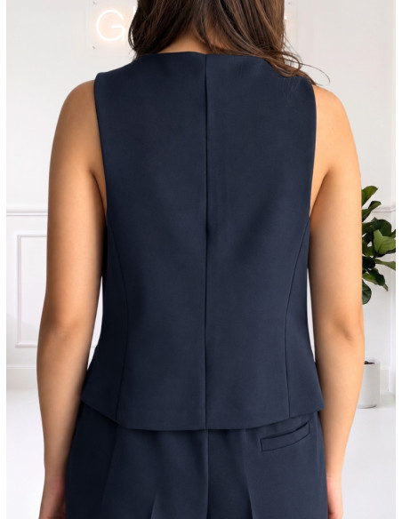 Gilet Sartoriale Donna Corto