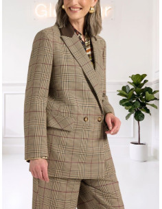 Blazer tartan