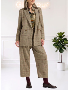 Blazer Donna Doppiopetto principe di Galles - Elena Mirò