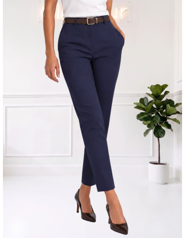 Pantalone gamba stretta BLU 27P5537