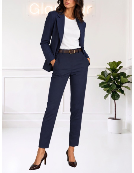 Pantalone gamba stretta BLU 27P5537