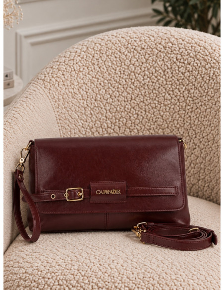 Pochette CaféNoir Bordeaux con Tracolla Donna C3WA1103