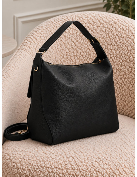 Borsa Sacca Nera Donna CaféNoir C3MD1109 | Capiente