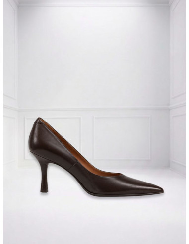 Décolleté Donna Pelle Moro Tacco 7 Massimo Baldi 550-1