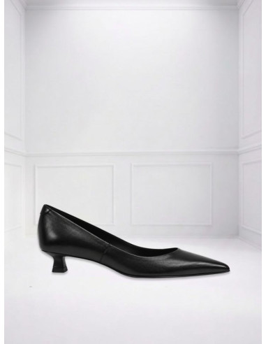 Décolleté Nera Tacco Basso 3 cm Massimo Baldi 832-53