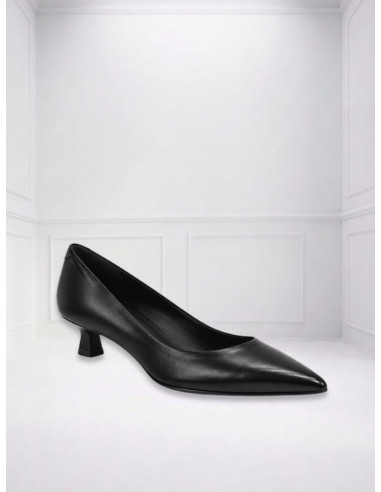Décolleté Nera Tacco Basso 3 cm Massimo Baldi 832-53