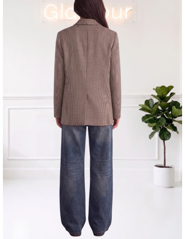 Blazer Pied-de-Poule Moro Tensione In | AI26563CAMP