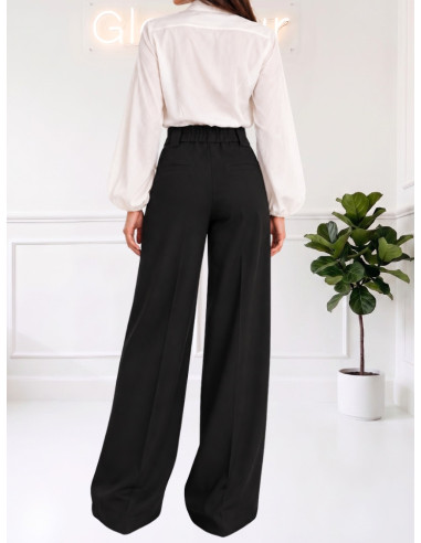 Pantalone Palazzo Nero Punto Milano Tensione In Donna