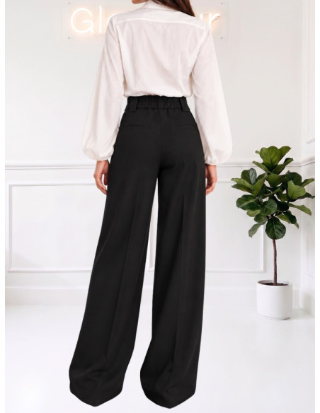 Pantalone Palazzo Nero Punto Milano Tensione In Donna