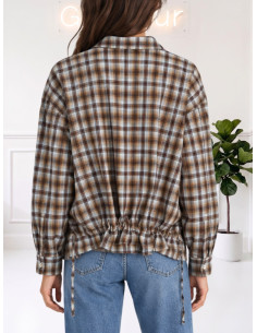 Camicia a Quadretti Donna - Motel