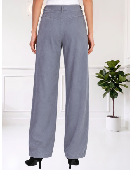 Zahjr Pantalone Cargo Grigio Donna 535310801