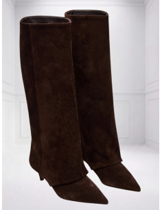 Stivale alto Testa di Moro in Suede - Steve Madden